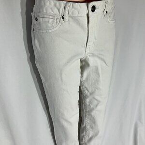 White Kiss Me Jeggings Sz 31 Jessica Simpson